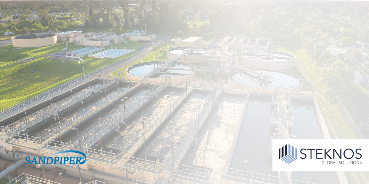 Bombas Sandpiper AODD: la tecnología que mantiene en movimiento a la industria de tratamiento de aguas residuales